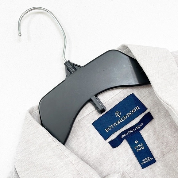 Buttoned Down light gray long sleeve button down shirt - Picture 3 of 4